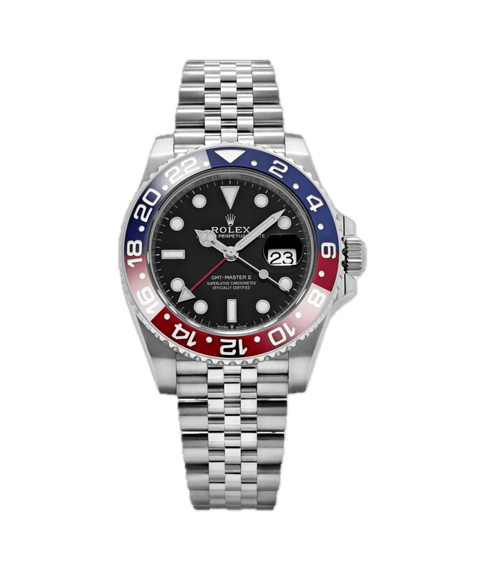 Editorial illustration of Rolex GMT-Master II