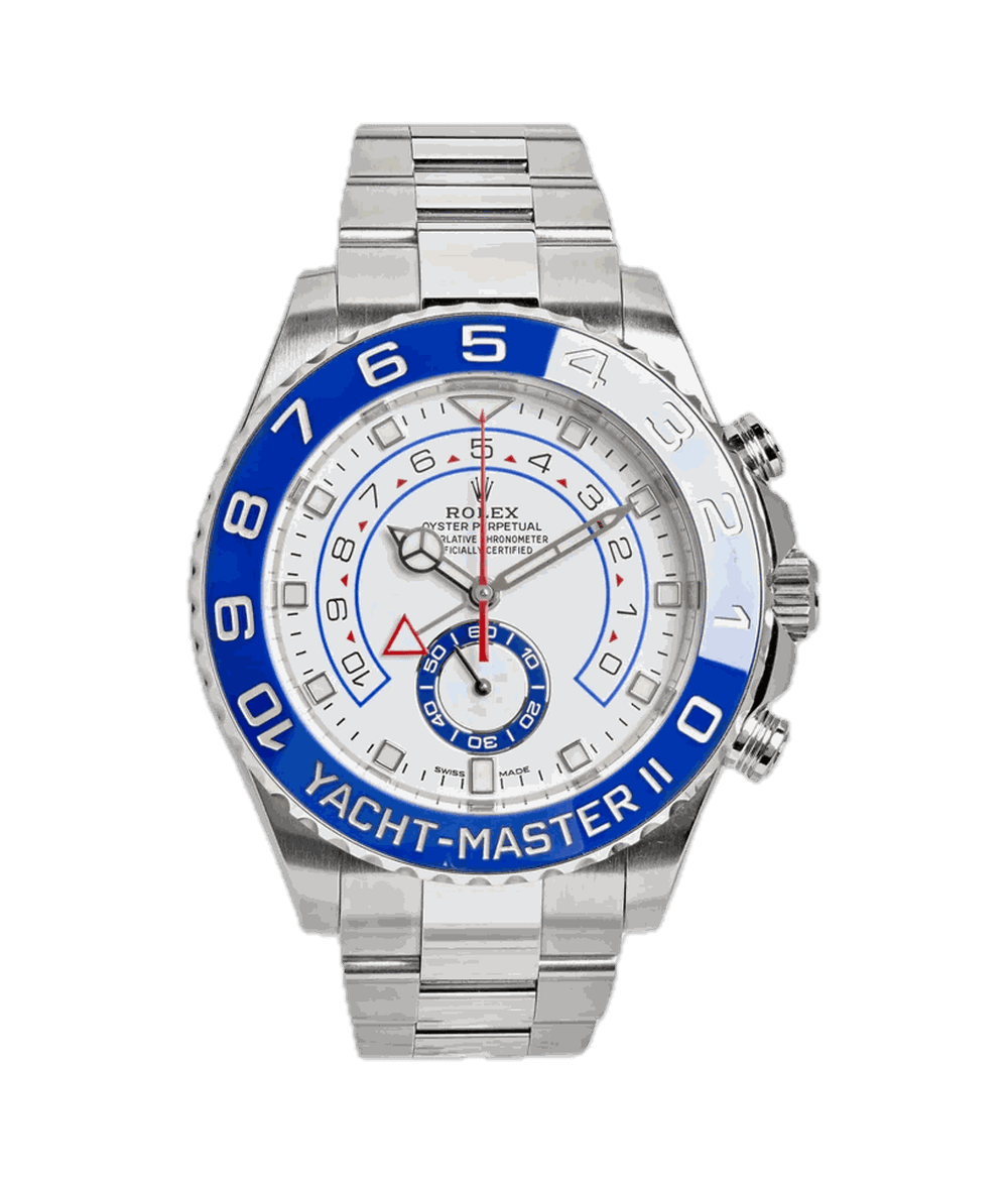 Editorial illustration of Rolex Yacht-Master II